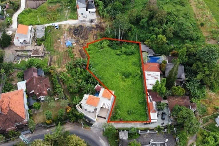 Rice Field View Land for Sale in Padang Tawang, Canggu – Badung, Bali